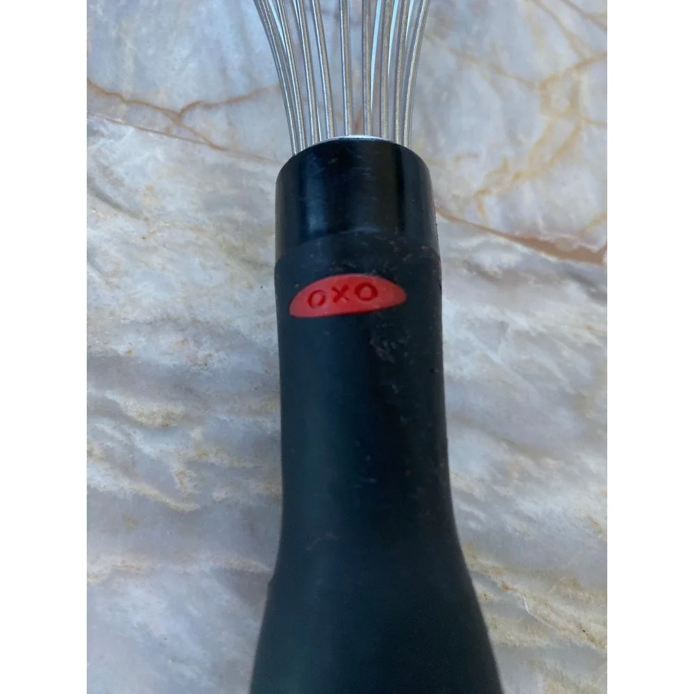 OXO Good Grips 11 Inch Balloon Whisk Stainless Steel Black Ergonomic Handle